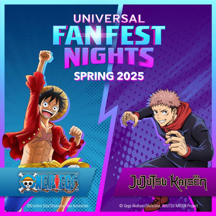 ユニバーサル・スタジオ・ハリウッド『ワンピース』『呪術廻戦』イベント