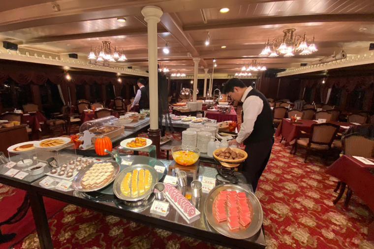 「びわ湖大津・ナイトクルーズ花火」ビュッフェ