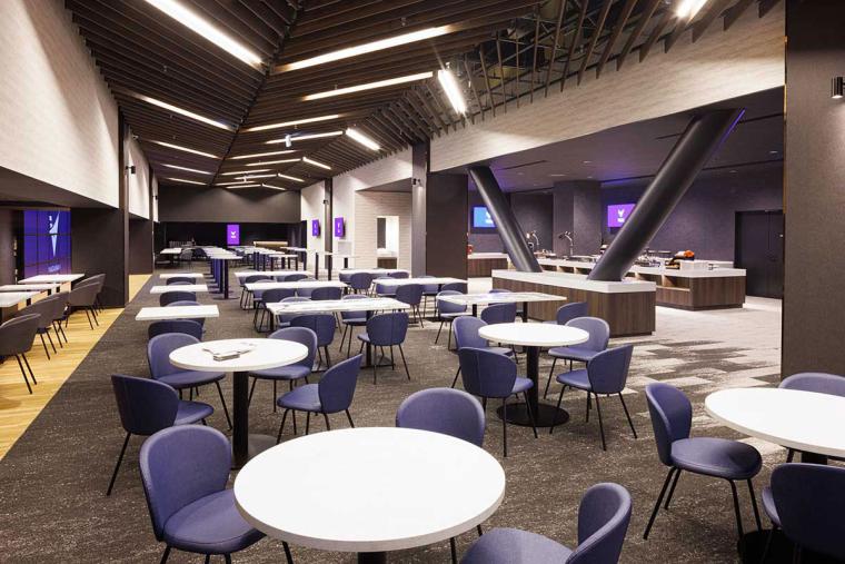 ハピネスアリーナのVIP専用ラウンジ