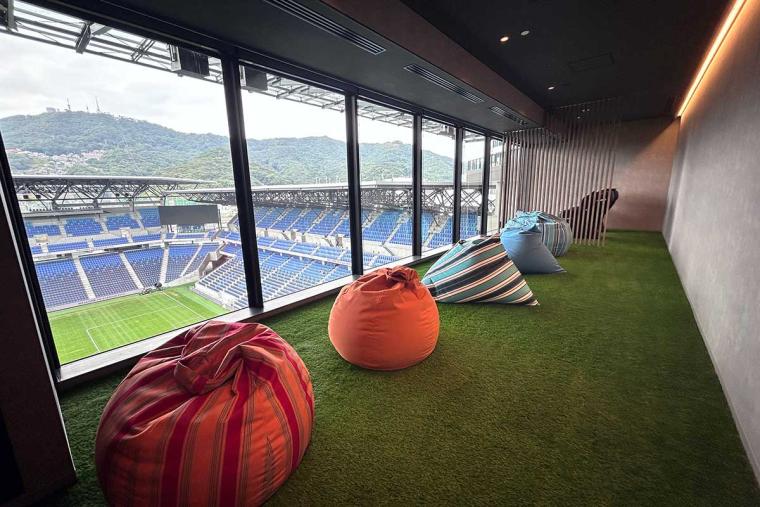 スタジアムシティホテル長崎の休憩室