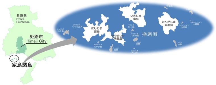 坊勢島・地図