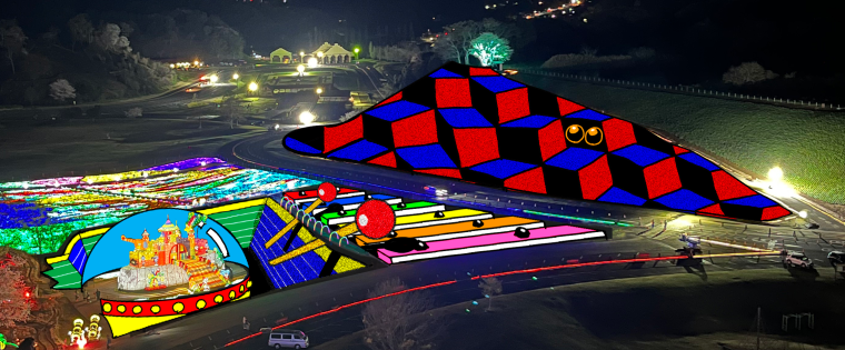 イルミ×音楽にクリスマスマーケット！「東京ドイツ村ウインターイルミネーション2024-2025」