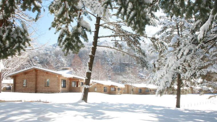 「軽井沢プリンスホテルウエスト」コテージ外観