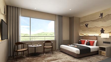 熊本「亀の井ホテル 阿蘇」に「くまモン」コンセプトルーム登場！