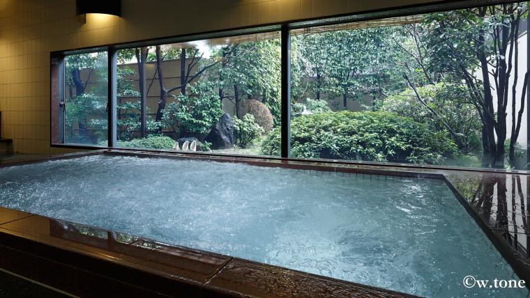 「ロワジールホテル クラシックガーデン 京都三条」大浴場