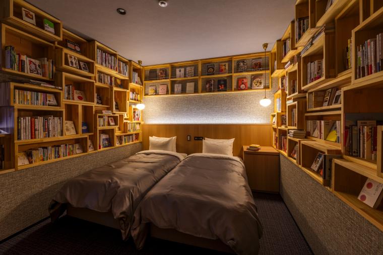 「ねをはす Book&Hotel」コンセプトツイン