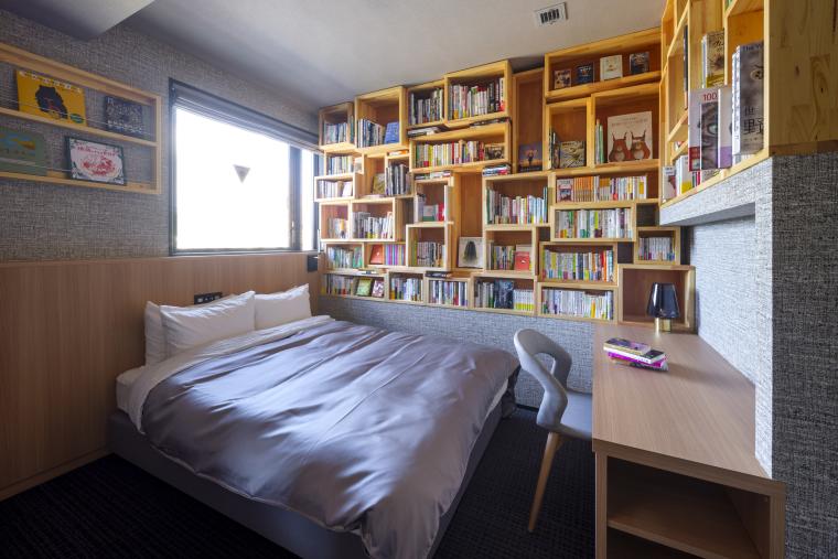 「ねをはす Book&Hotel」コンセプトダブル