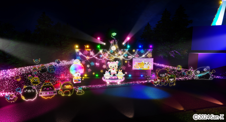 「さがみ湖イルミリオン」サンエックスキャラクターズステージ