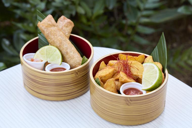 USJ ベジタブル・スプリングロール＆スパイシーチリポテト