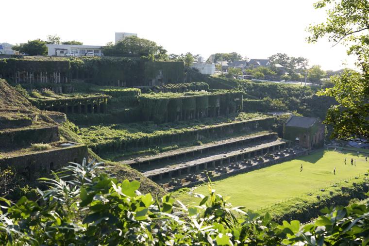 北沢浮遊選鉱場跡