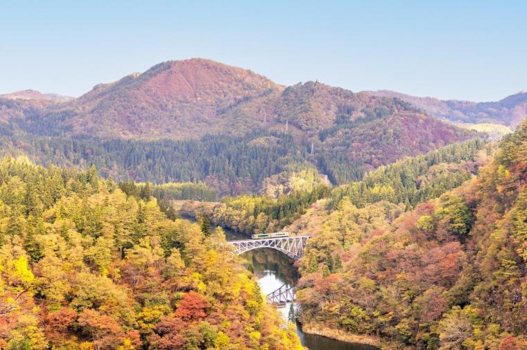 第一只見川橋梁ビュースポット