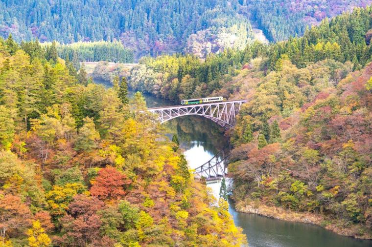 第一只見川橋梁ビュースポット