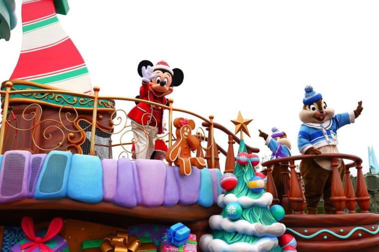 2024年 東京ディズニーランド クリスマス パレード