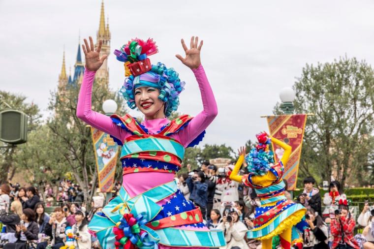 2024年 東京ディズニーランド クリスマス パレード