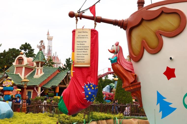 2024年 東京ディズニーランド　クリスマス