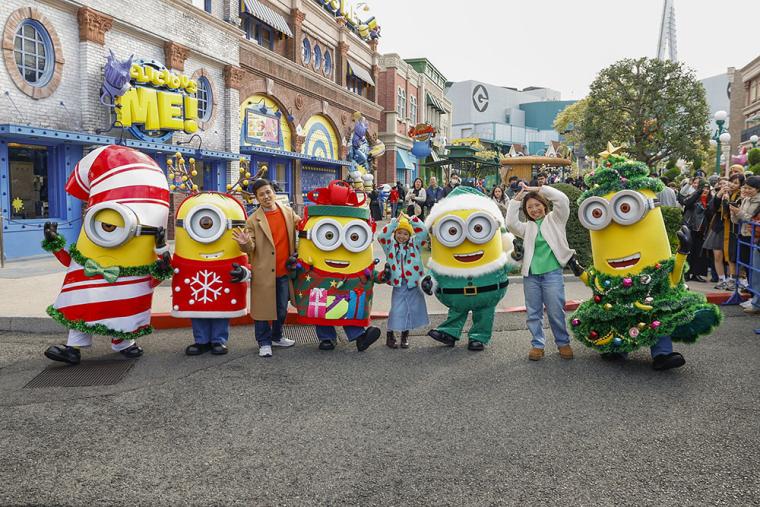 USJ クリスマス2024 ミニオン