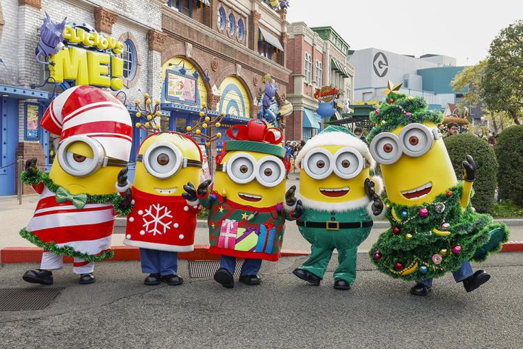USJ クリスマス2024 ミニオン