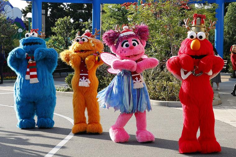 USJ クリスマス2024 セサミストリート