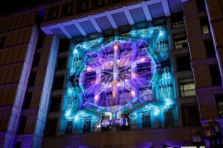 大阪市役所 イルミネーション 2024