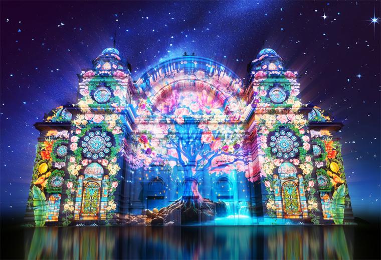 大阪中之島公会堂 プロジェクションマッピング 2024