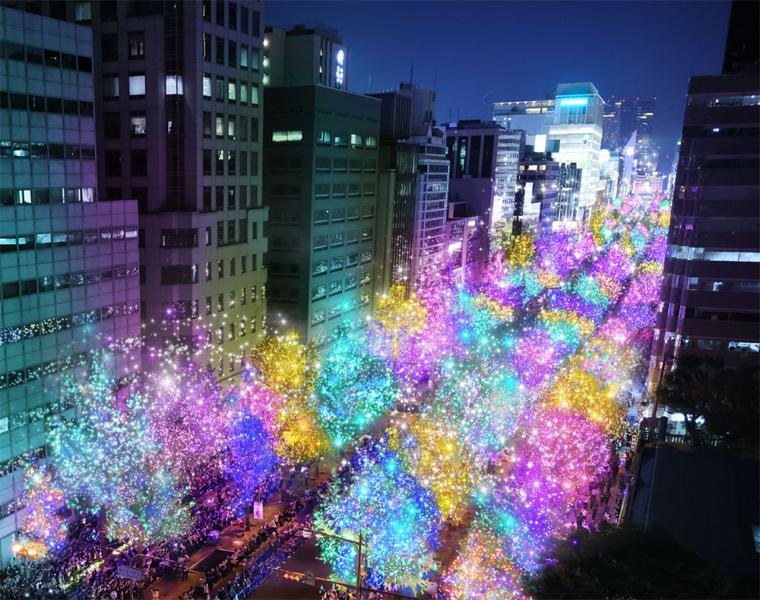 御堂筋イルミネーション2024