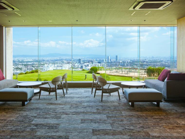 「山荘 風の杜」ロビーラウンジ