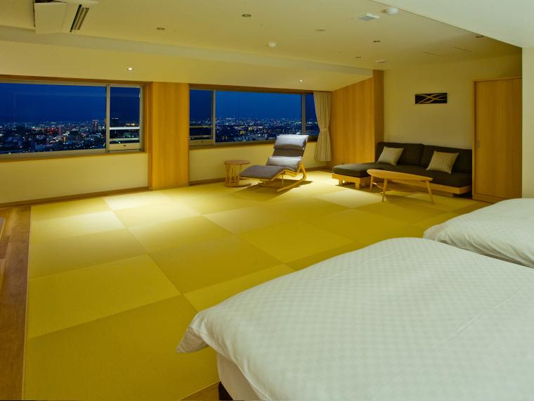 「山荘 風の杜」露天風呂付和モダン-山ぼうし- 客室内