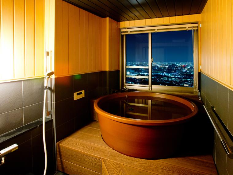 「山荘 風の杜」展望風呂付和モダン