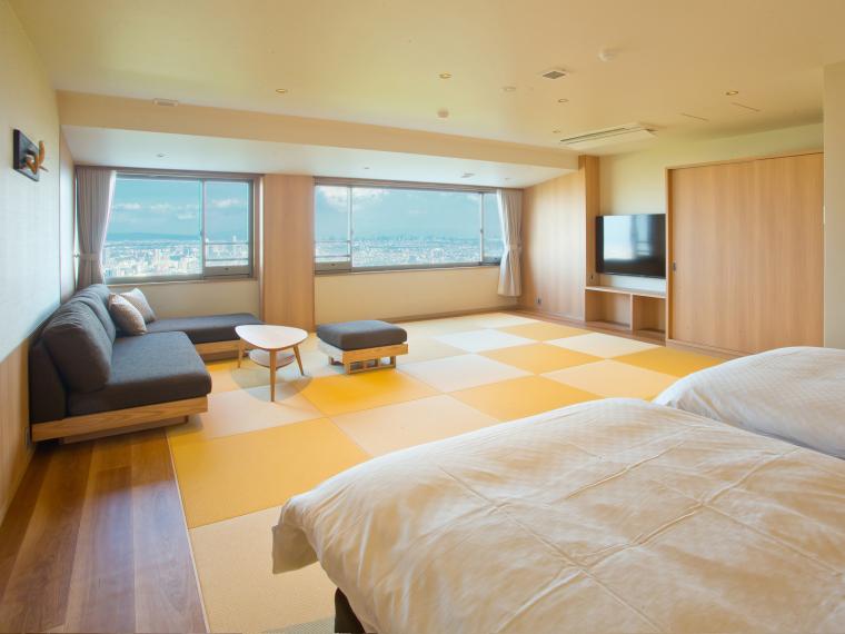 「山荘 風の杜」展望風呂付和モダン