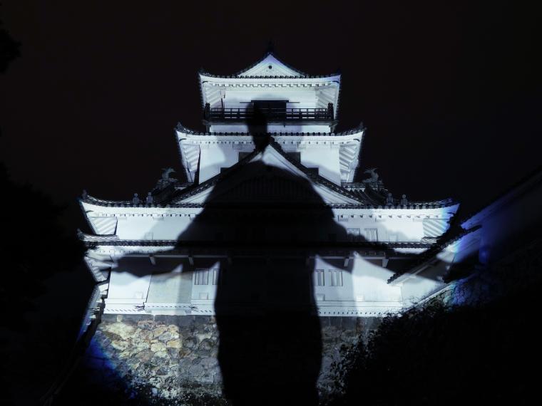 「シャドウアップ高知城」シャドウアップステージ