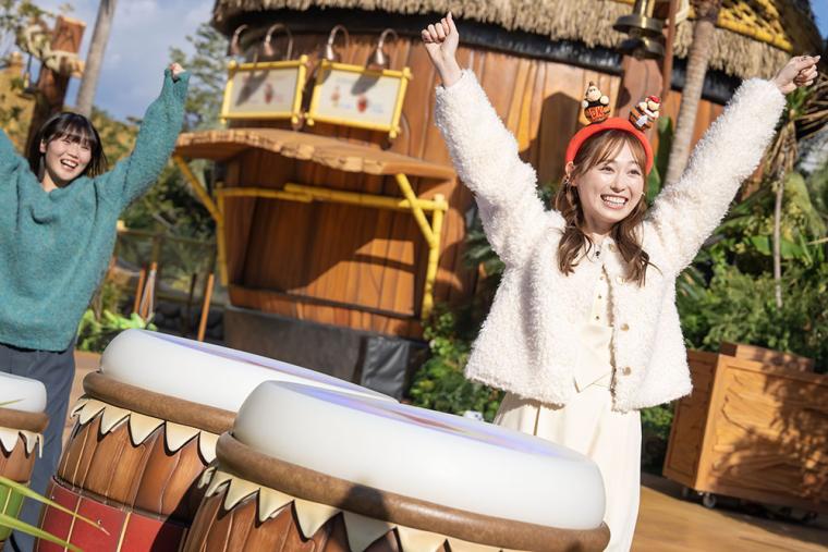 USJ「ドンキーコング」新エリア 前夜祭（福原遥さん）