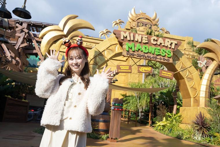 USJ「ドンキーコング」新エリア 前夜祭（福原遥さん）