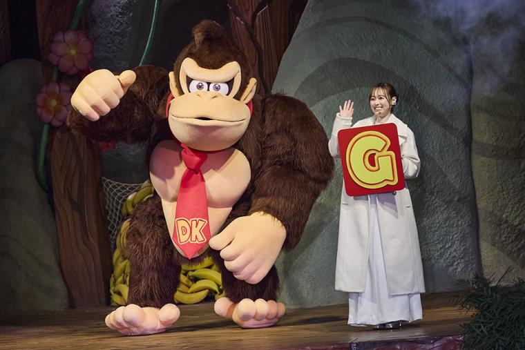 USJ「ドンキーコング」新エリア 前夜祭（福原遥さん）