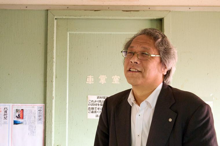 郵便局長の大杉さん