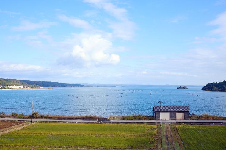 のと鉄道の車窓