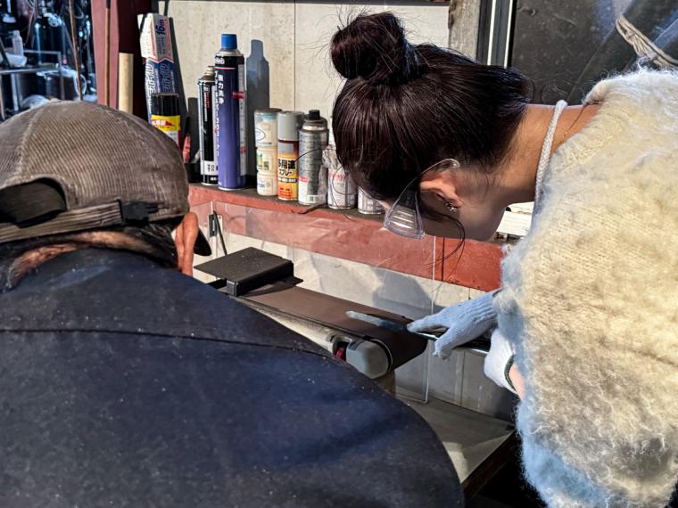 鳥取県日野町、鍛冶体験ができるたたらの里の鍛冶工房へ