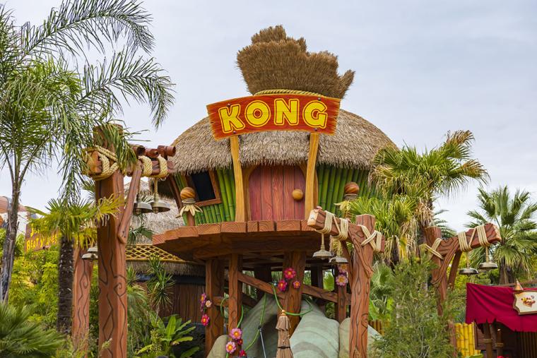 USJ「ドンキーコング」新エリア ドンキーコングの家