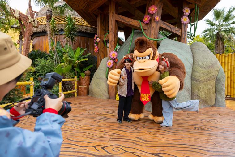 USJ「ドンキーコング」新エリア グリーティング