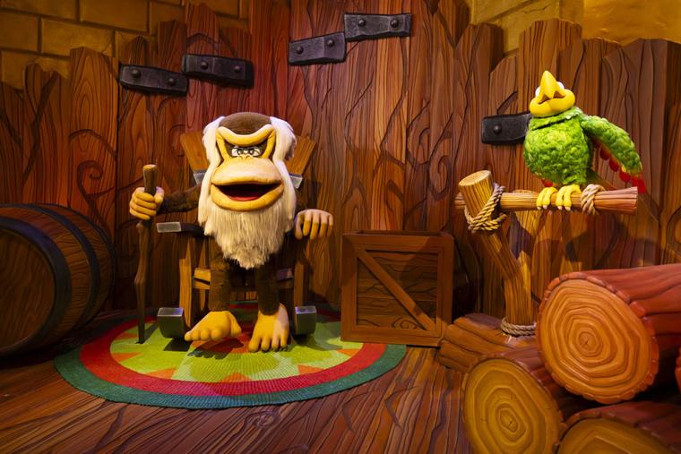 USJ「ドンキーコング」新エリア コースター型ライドアトラクション