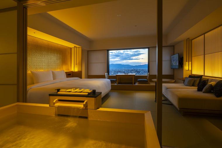 「バンヤンツリー・東山 京都」客室