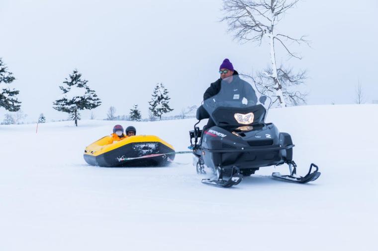 スノーラフティング