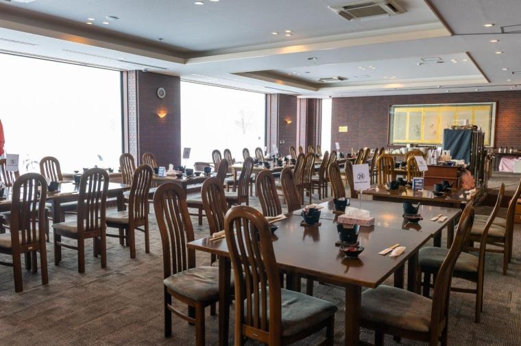 「クラブハウス」内にあるレストラン（事前予約制）