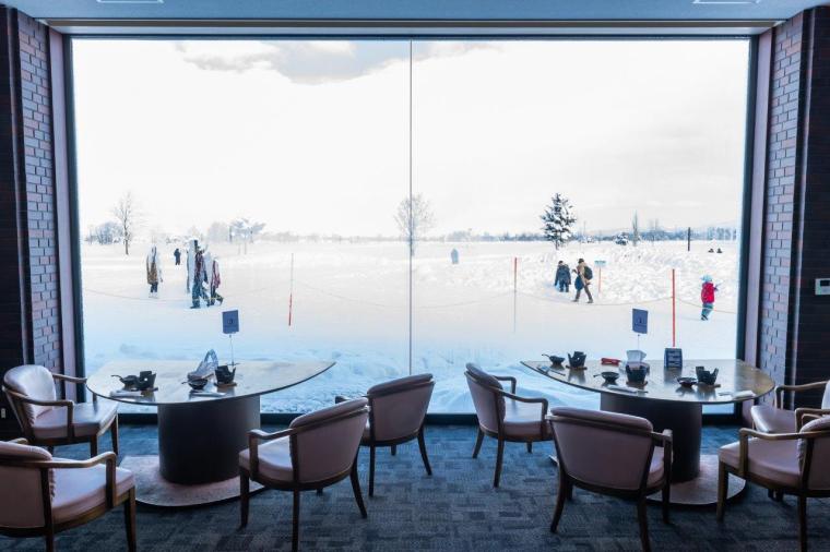 「クラブハウス」内にあるレストラン（事前予約制）