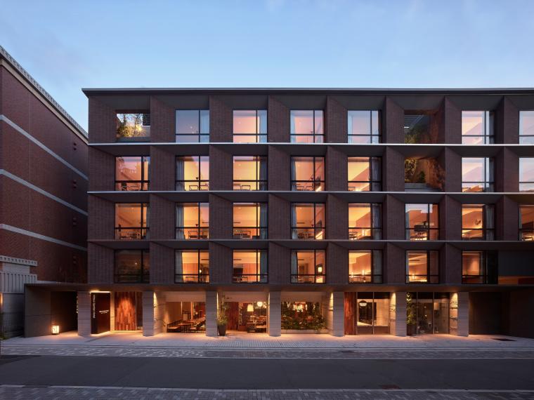 「三井ガーデンホテル京都三条プレミア」外観