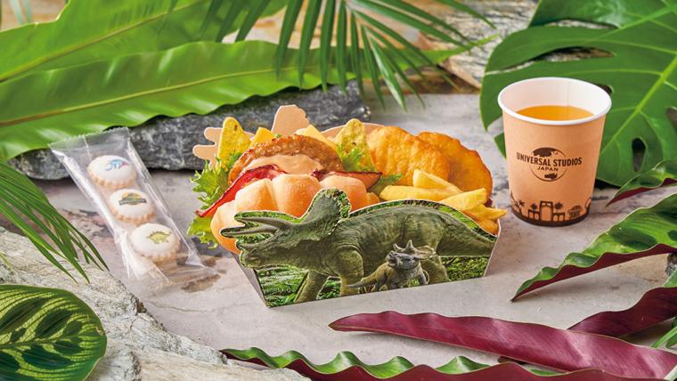 「トリケラトプス・キッズバーガーセット」