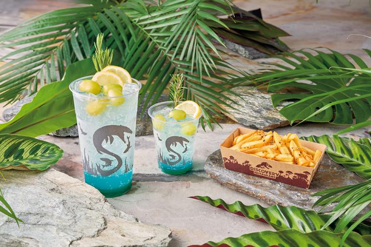 「ディスカバリー・レストラン」ドリンク、フライ