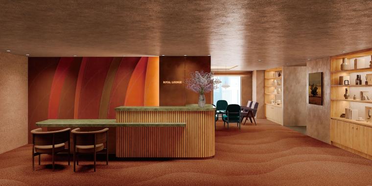 「リーガロイヤルホテル（大阪）」ロイヤルラウンジ1