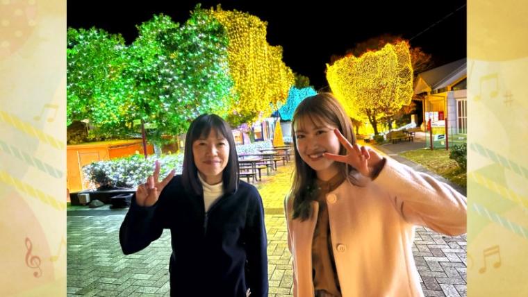 【静岡県浜松市・フルーツパーク】温室で南国イルミネーション たわわに実る果物イルミがおいしそう！