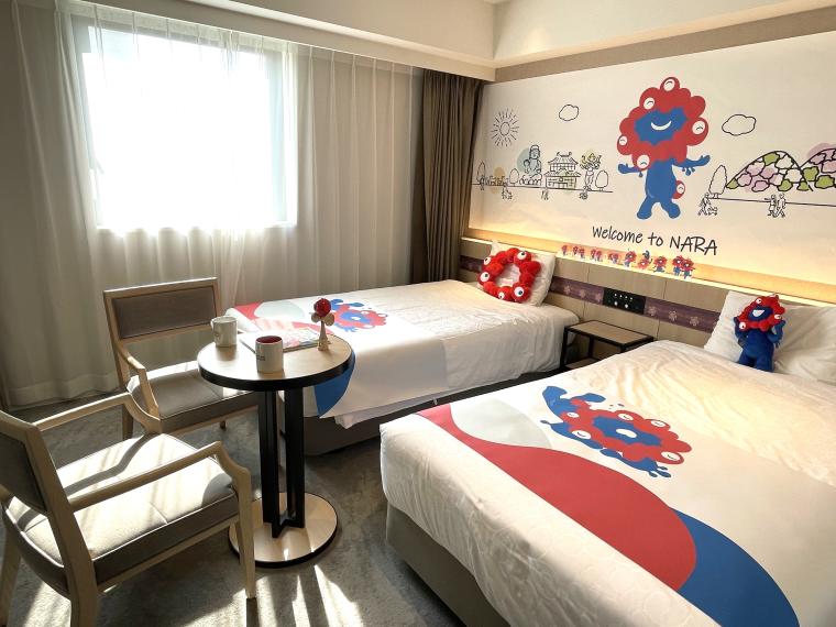 「変なホテル 奈良」ミャクミャクコラボルーム