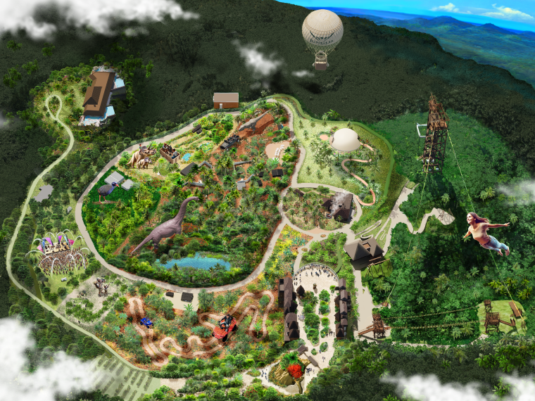 「ジャングリア沖縄」全体マップ